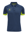 Hummel Lead Functioneel Poloshirt Blauw F7642  