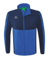 Erima SIX WINGS Jacke abnehmbare Ärmel Blau 