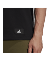 adidas 3 Stripes Future Icons Shirt Schwarz - schwarz