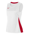 Maillot Nike équipe Basketball Stock femmes blanc rouge F103