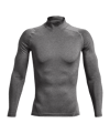 Under Armour Baselayer HG Comp Mock Longlseeve T-shirt Grigio C090