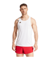 adidas Adizero Tanktop Wit 