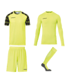 Uhlsport Reaction set da portiere bambini giallo nero F03