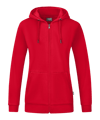 JAKO Giacca con cappuccio Rosso C100 