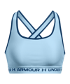 Under Armour Crossback Mid Sport-BH Dames Blauw K490