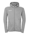 Kempa Emotion 27 giacca con cappuccio grigio F31 
