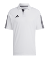 Polo adidas Tiro 23 Competition Blanc 