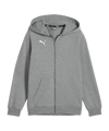 Veste à capuche PUMA teamGOAL Casuals enfants gris F33