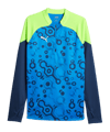 PUMA Individualcup Halfzip Sweatshirt Blauw F54  