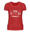 Tsvsho T shirt Cross donna rosso  