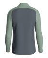 JAKO Iconic HalfZip Sweatshirt Grau F852 - grau