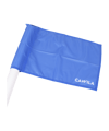 Cawila Eckfahne UNI 45x45cm Blau