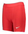 Short Nike Pro Strike femmes rouge blanc F657 