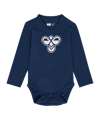 Hummel Mini Logo Body L/S Costume Enfants Bleu C7459