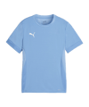 Maillot PUMA teamGOAL Matchday enfant bleu blanc F18