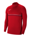 Nike Academy 21 Drill Top Rot Weiss F657