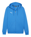 PUMA teamGOAL Casuals Kapuzenjacke Blau F02
