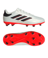 adidas COPA Pure 2 League FG Solar Energy  bambini bianco nero rosso