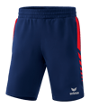 Short Erima Six Wings bleu rouge 