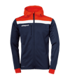 Veste à capuche Uhlsport Offense 23 bleue rouge F10