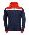 uhlsport Offense 23 Kapuzenjacke Blau Rot F10 