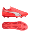 Chaussures de football PUMA KING Match FG/AG Unlimited rouge F01