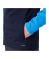 JAKO Icon Kapuzenjacke Blau Gelb F914 - blau