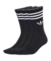 adidas Originals 3 Stripes Crew 3 Pair Calze Nero