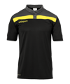 uhlsport Offense 23 Poloshirt Schwarz Grau F23 