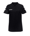 Hummel Polo en coton femmes noir F2001 