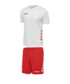 Hummel Promo Duo Trikotset kurzarm Kid Weiss F9402