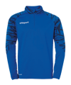 uhlsport Goal 25 HalfZip sweatshirt bleu F03 