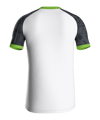 JAKO Iconic Trikot Weiss Schwarz Grün F014 - weiss
