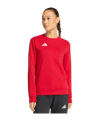 adidas Entrada 26 Felpa Donna Rosso 