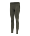 Hummel hmlFIRST Seamless Tight Damen Khaki F6084