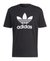 T-shirt adidas Originals Adicolor Trefoil noir 