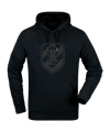 11ts Academy Hoody Allblack Schwarz