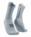 Compressport Pro Racing v4.0 Ultralight Run High Calze Bianco