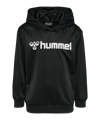 Hummel logo hoody kids zwart F2001 