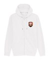Sweat à capuche zippé 11Teamsports Academy Brustlogo blanc