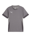 Maillot PUMA teamGOAL Matchday enfant gris blanc F13