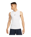 Nike Pro Dri-Fit allenamento Tanktop bianco F100 