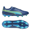 PUMA King Match FG/AG Blauw Groen F02  
