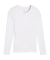 PUMA teamLIGA26 Baselayer LS T-Shirt Kids Weiß F04
