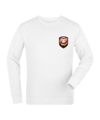 11ts Academy Sweatshirt Brustlogo Weiß