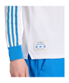 adidas Real Madrid Icon Long Sleeve Polo Weiß - weiss