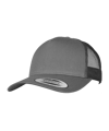 Flexfit Merch 5 Panel Retro Trucker Cappello Nero 