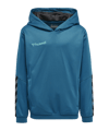 Hummel Authentic Poly Hoody Kids turchese F8745 