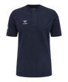 Hummel Move Grid Polo bleu F7026 