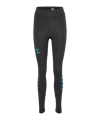 Hummel Staltic High Waist Poly Leggings Damen Grau F1025